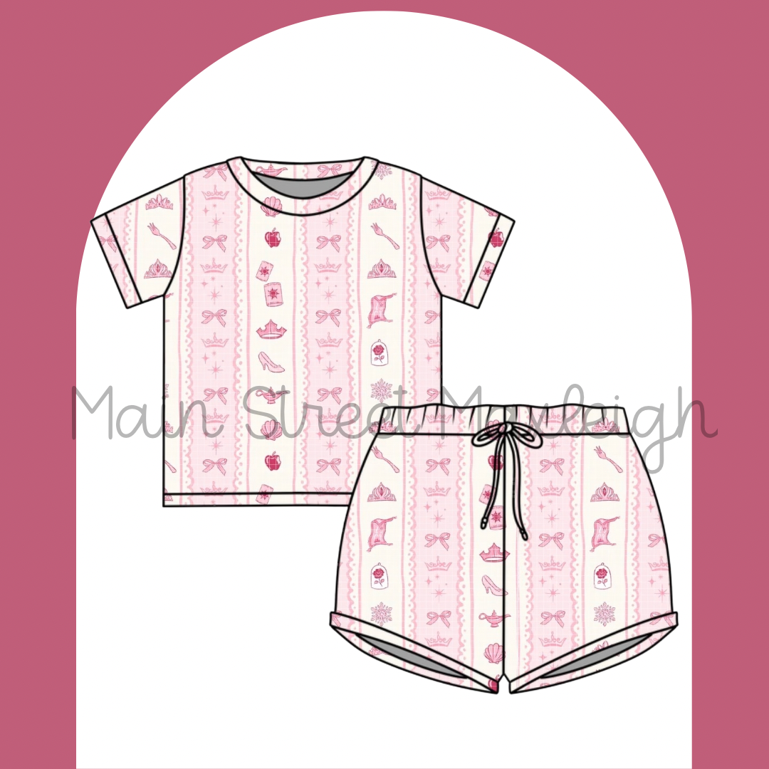 Royalty lace waffle set