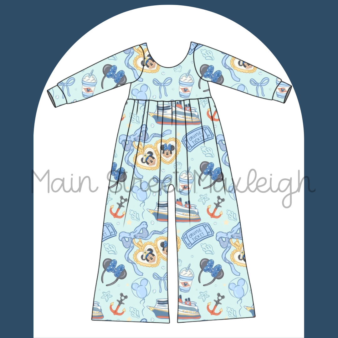 Cruise locket romper
