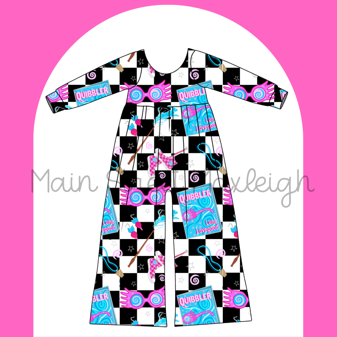Electric Luna romper