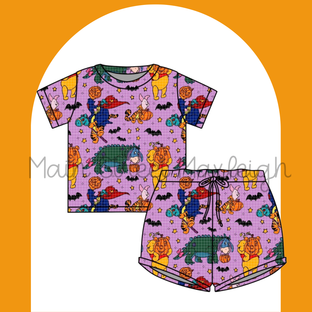 Winnie the boo waffle set