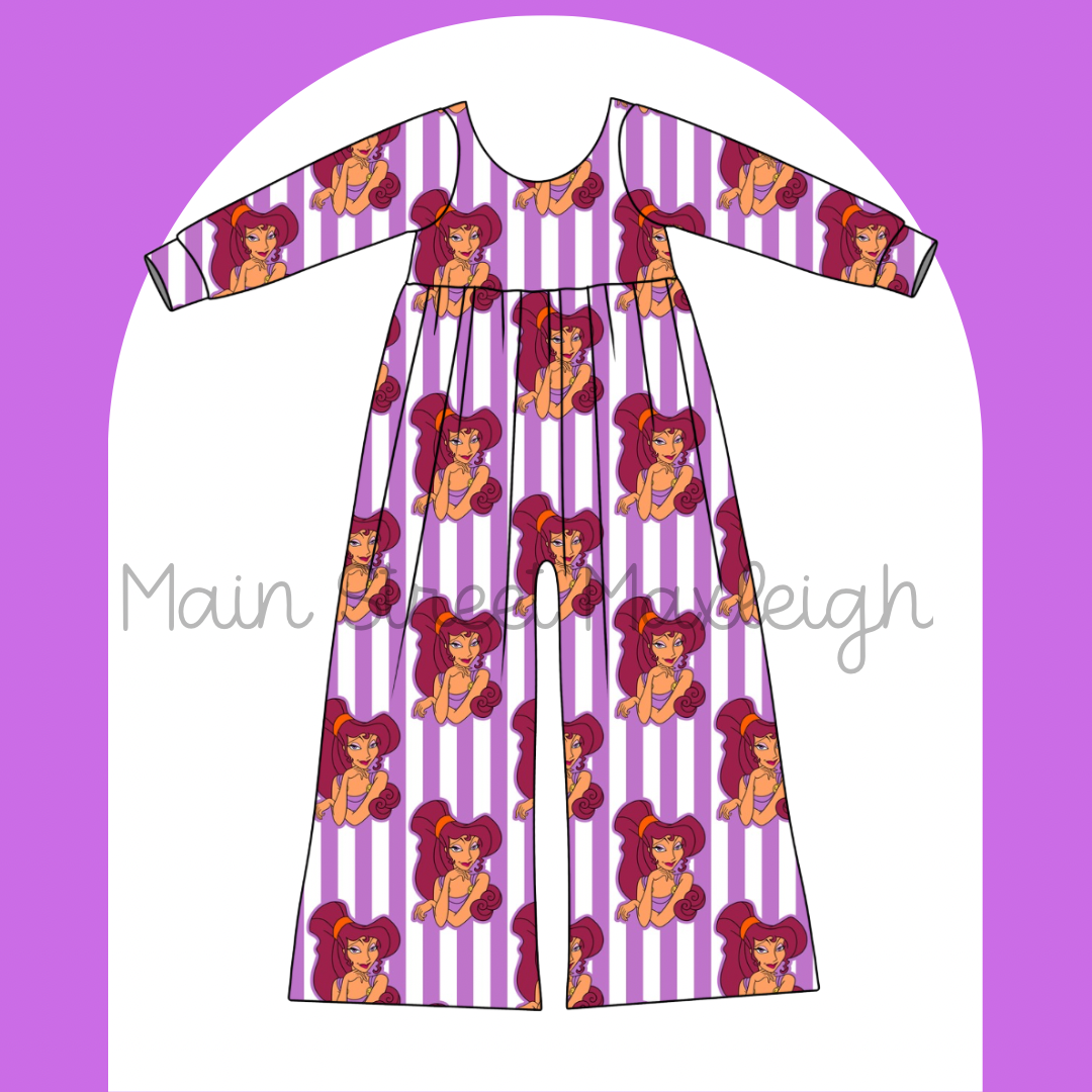 Meg stripe romper