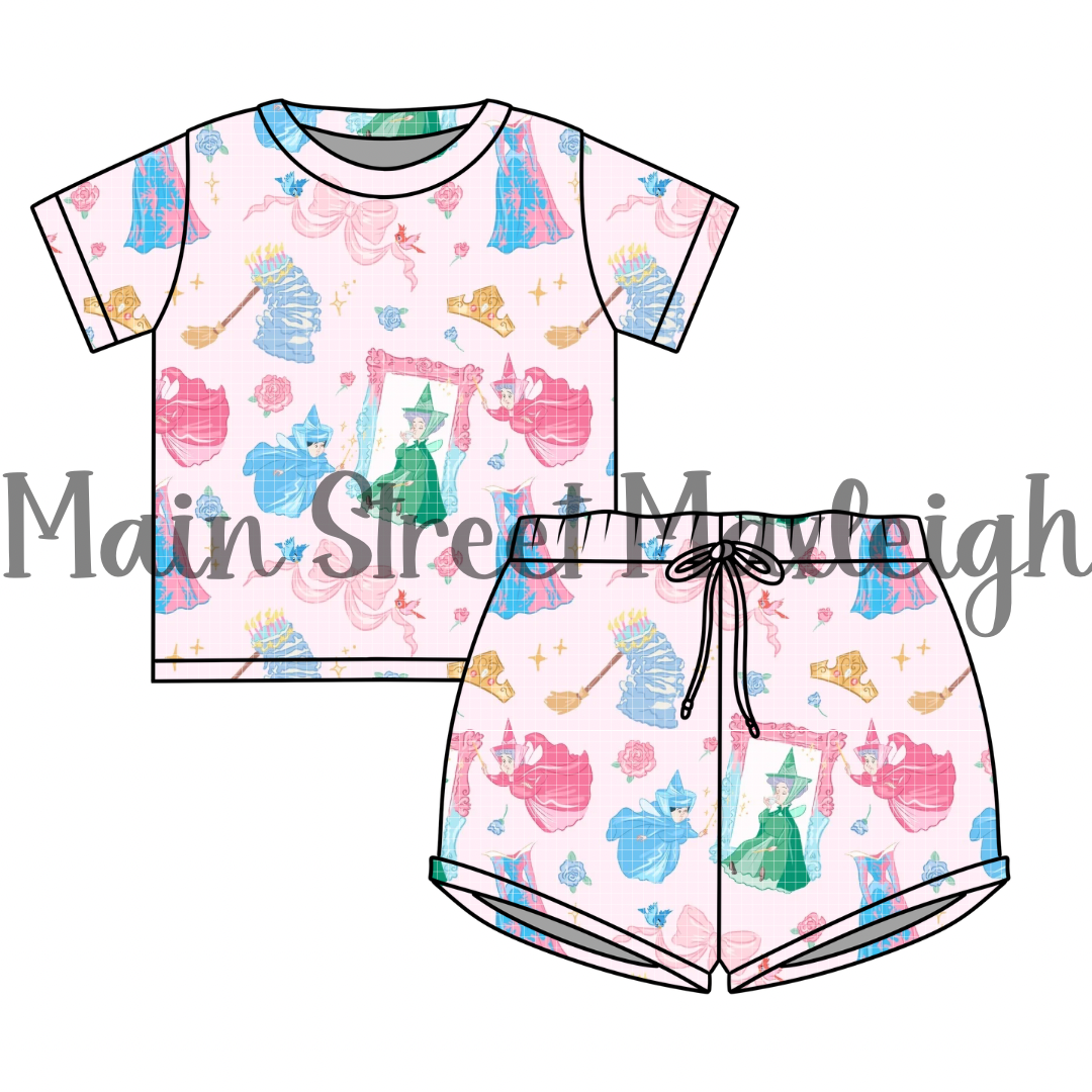 Sleeping rose Waffle set