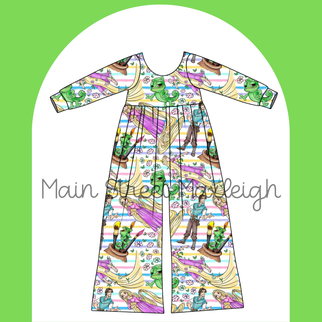 Gleaming lantern Romper