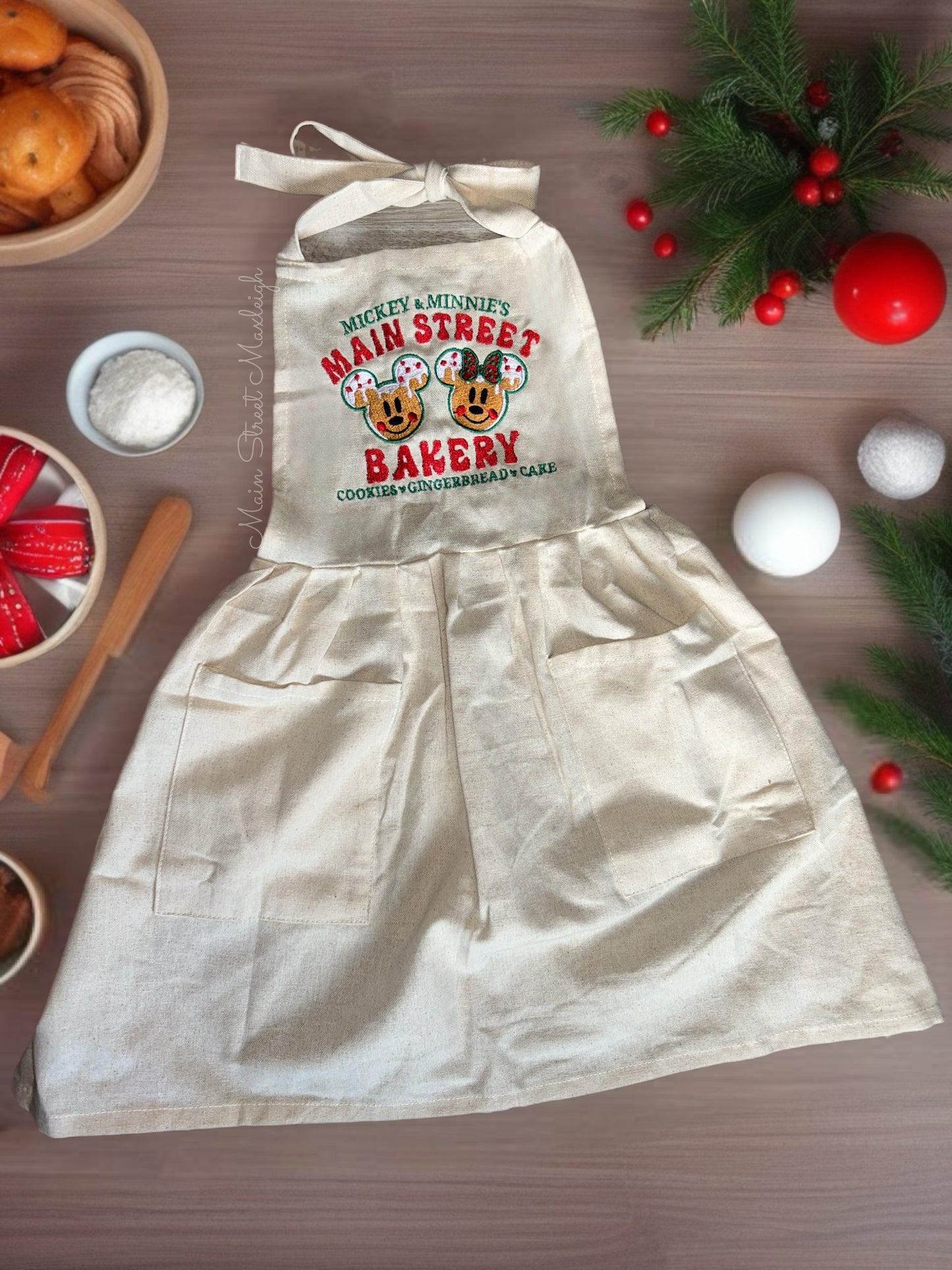 Main Street Bakery apron