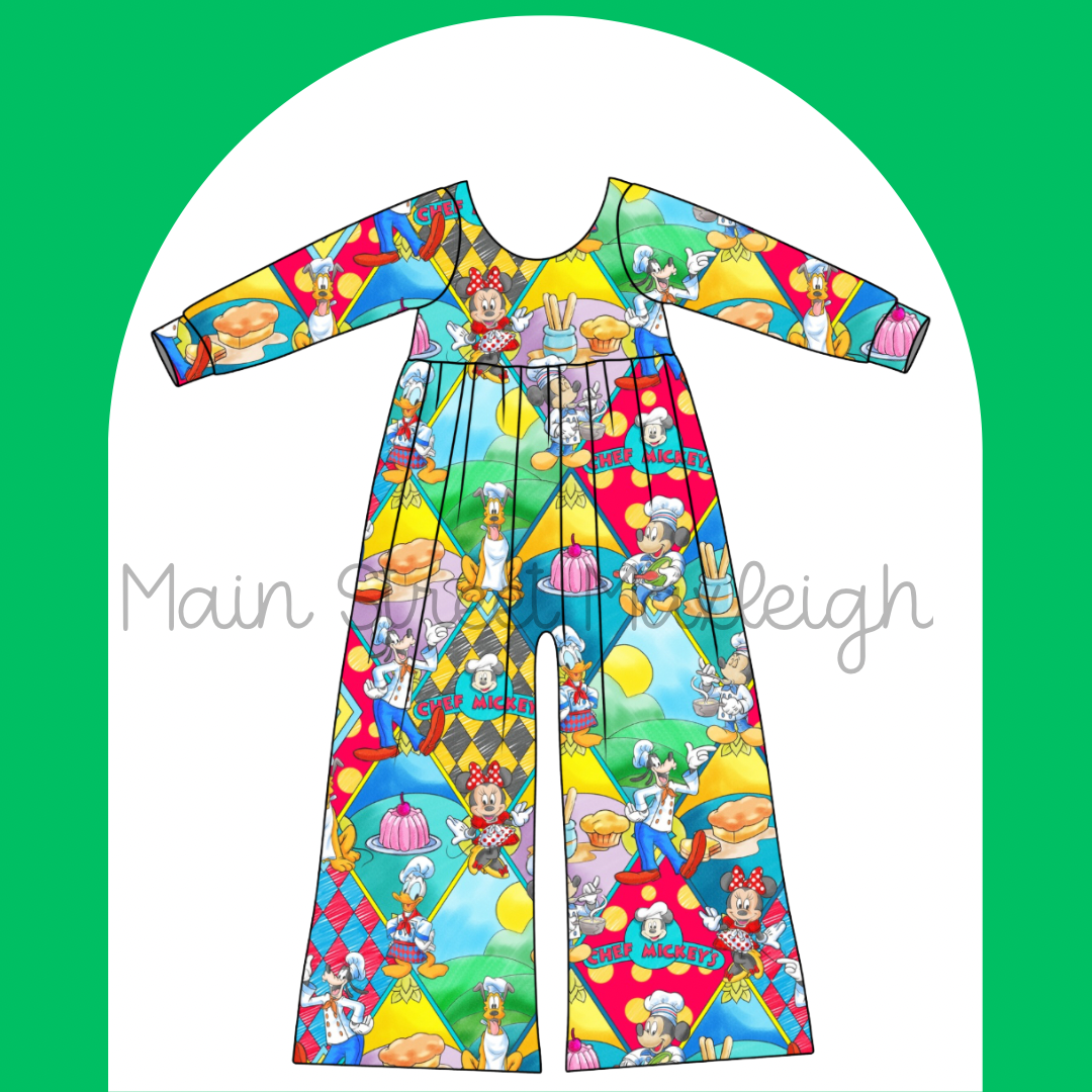 Chef mouse romper