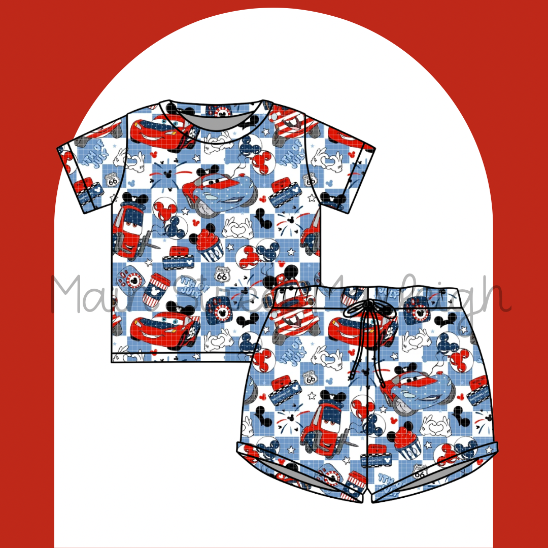 Kachow firework waffle set