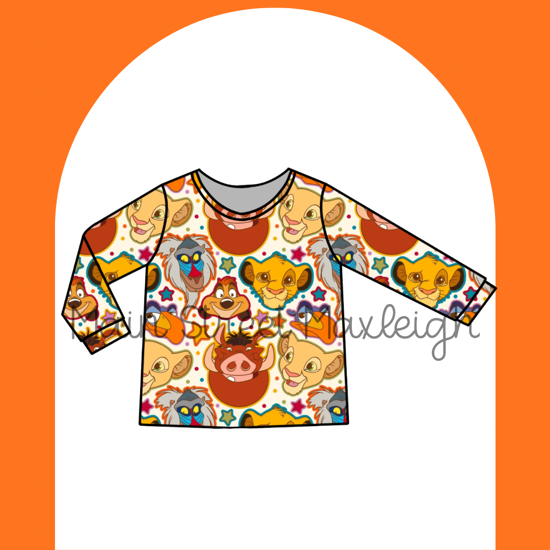 Hakuna matata long-sleeve top