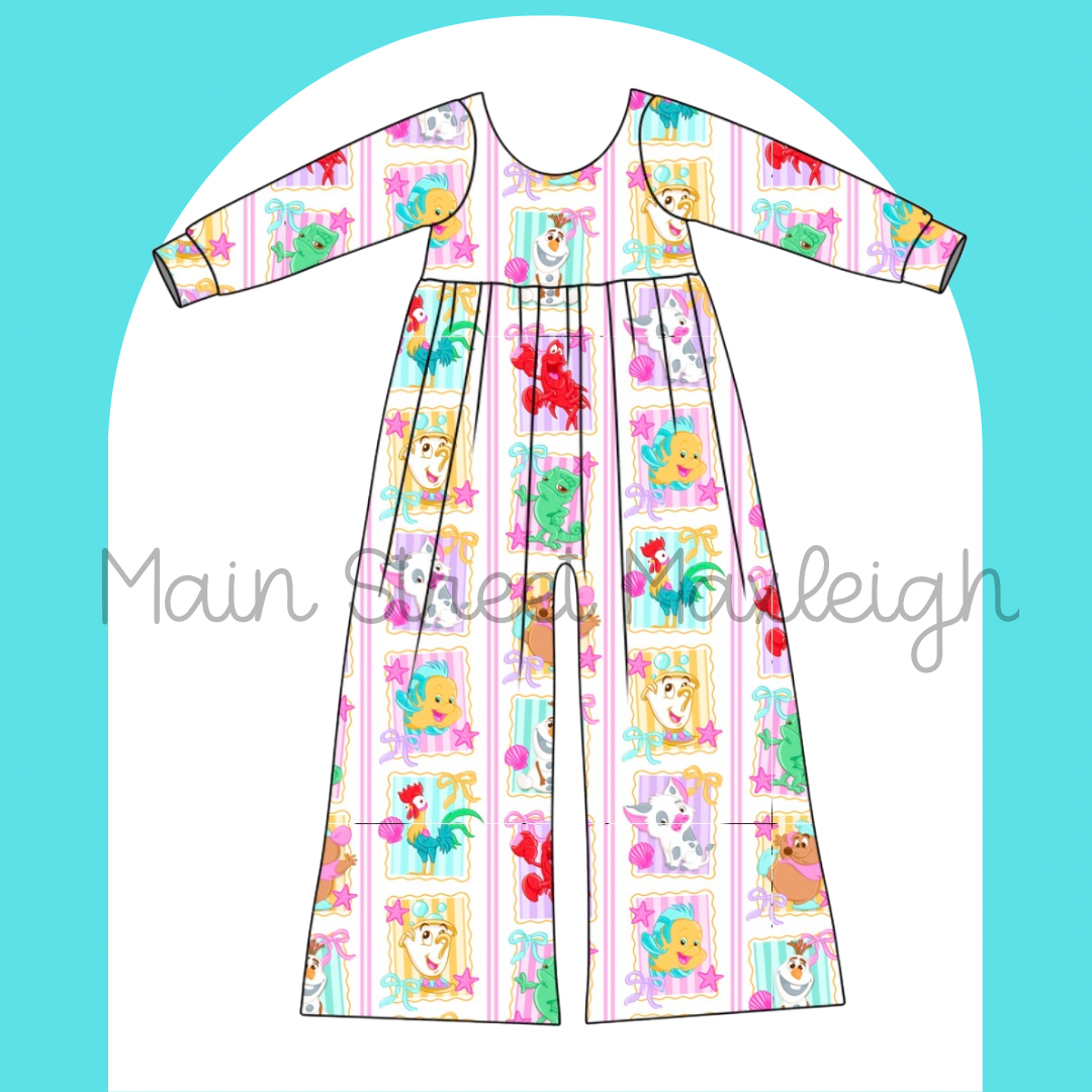 Framed sidekick romper