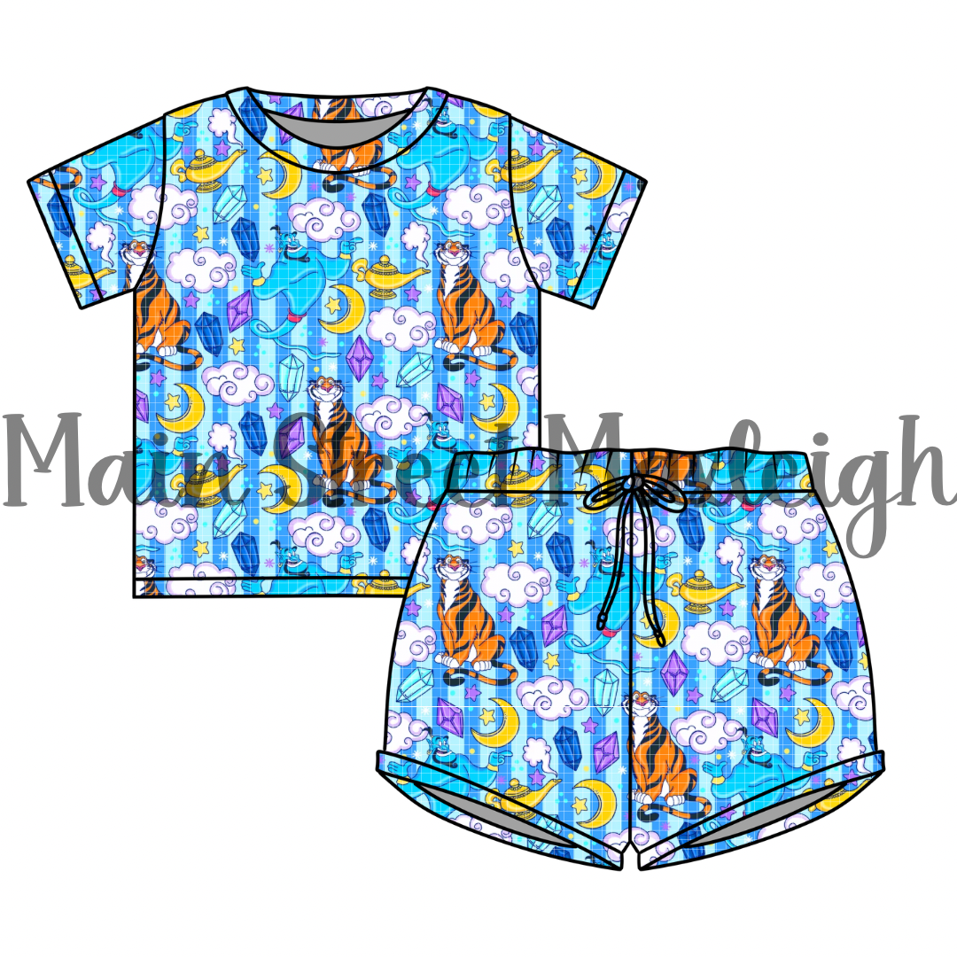 Magic lamp waffle set