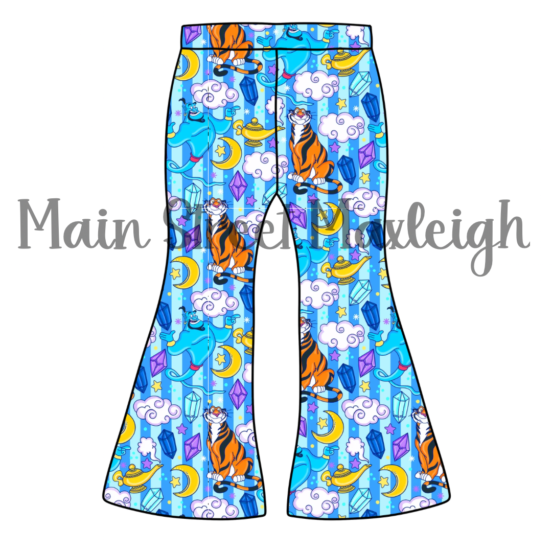 Magic lamp flares