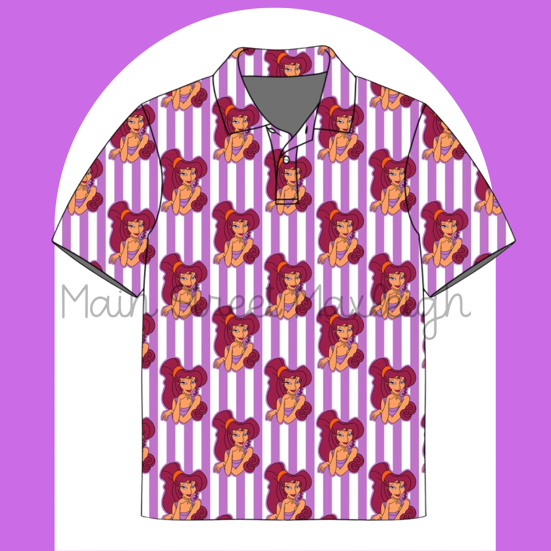 Meg stripes polo