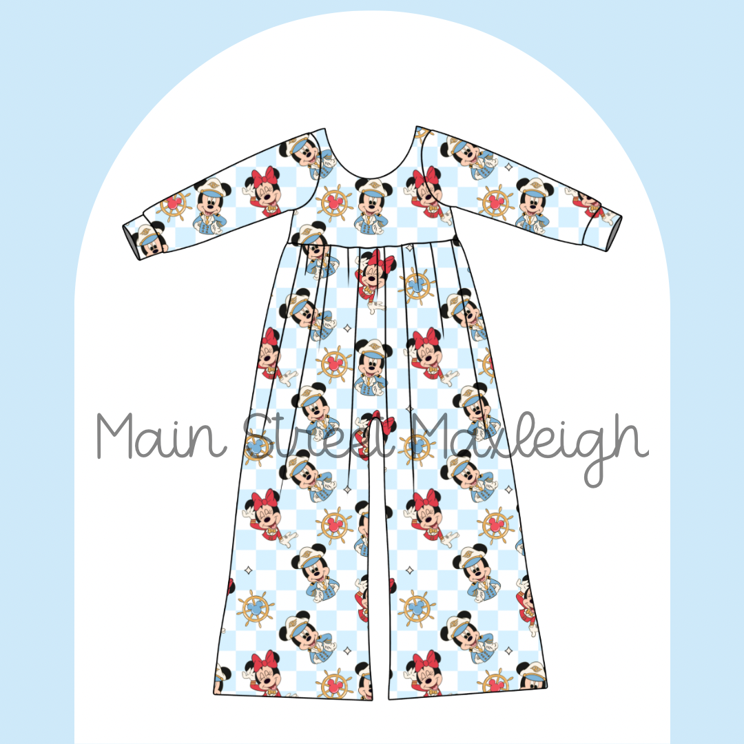 Captain Mouse Romper