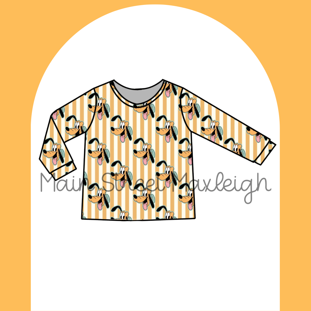 Pluto long-sleeve top