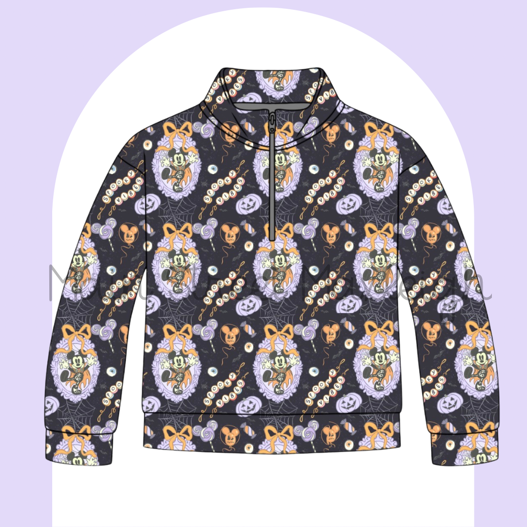 Spooky vibe Halloween zip