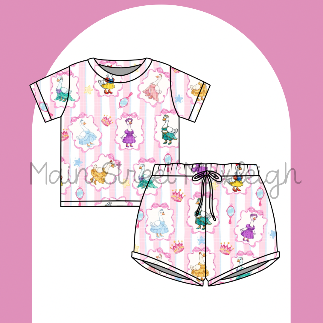 Princess goose waffle set