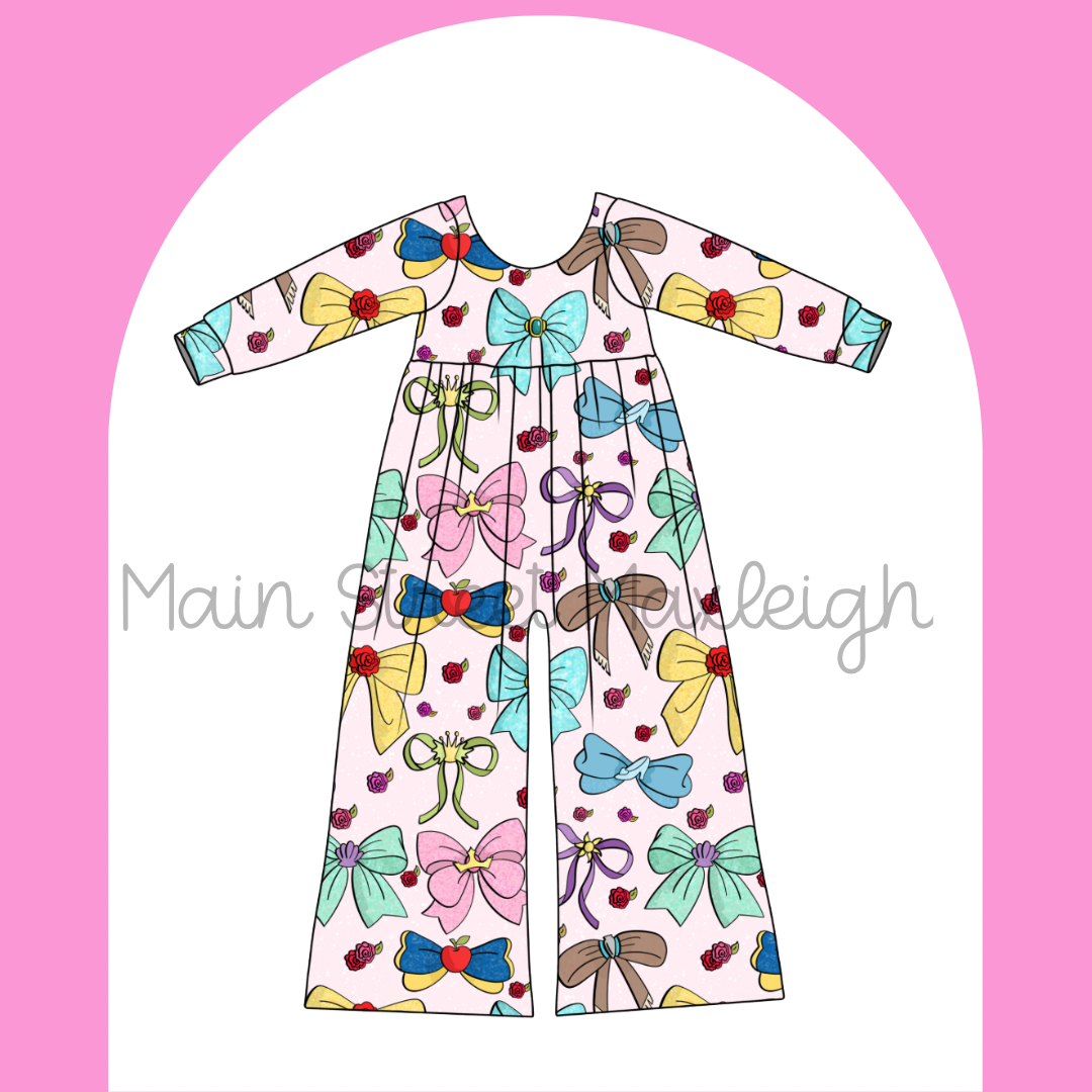 Princess Bows romper