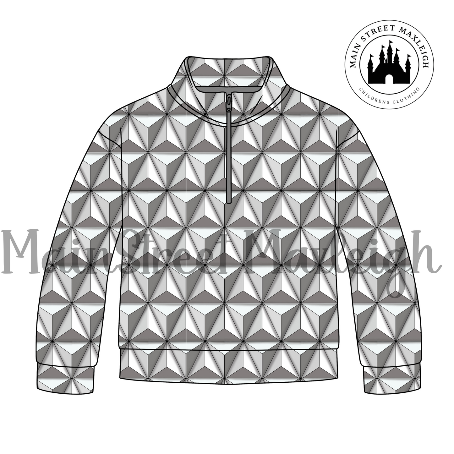 Magical sphere zip up