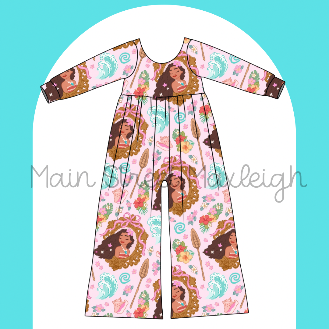 Island princess romper