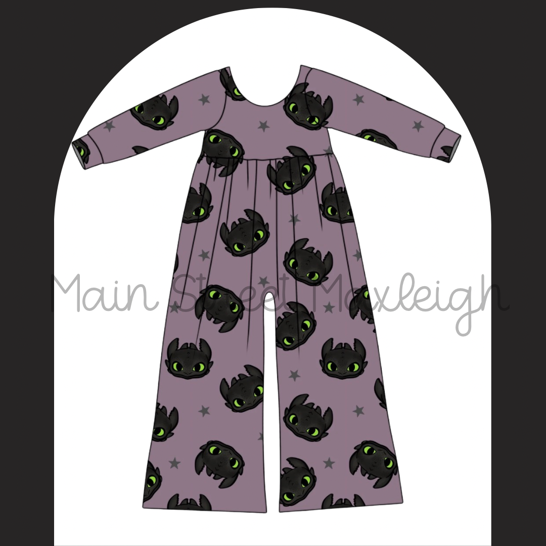 Toothless romper