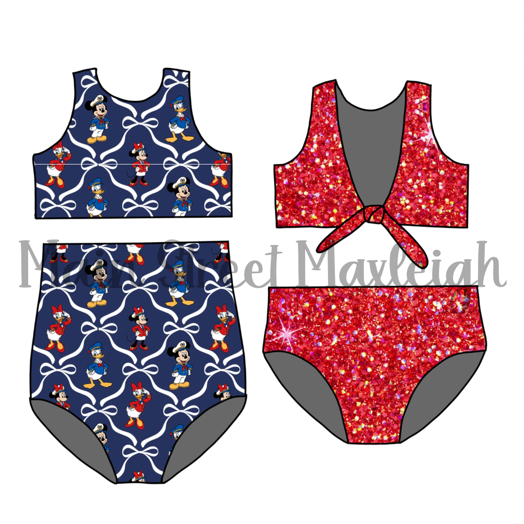 Navy cruise reversible