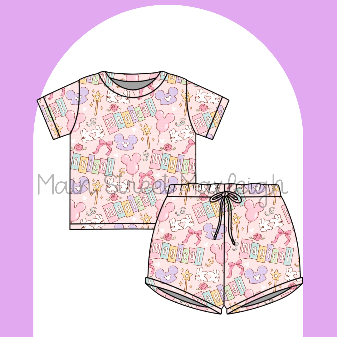Magical waffle set
