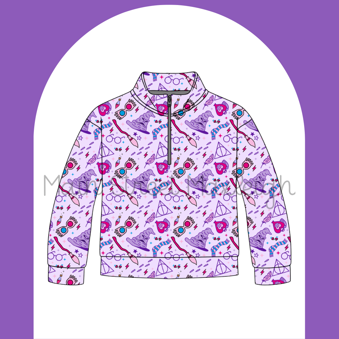 L u n a zip up
