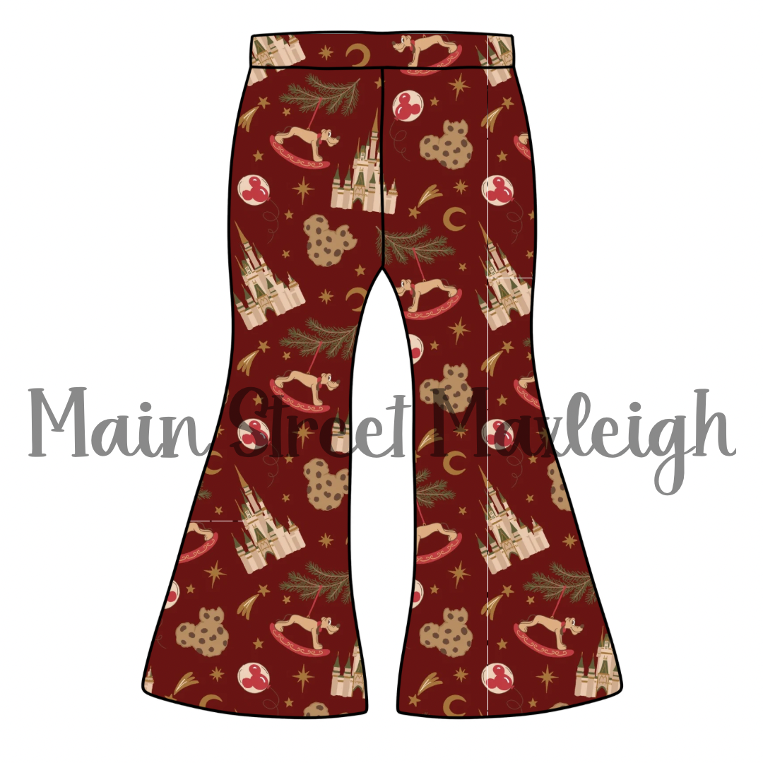 Christmas rocking horse flares