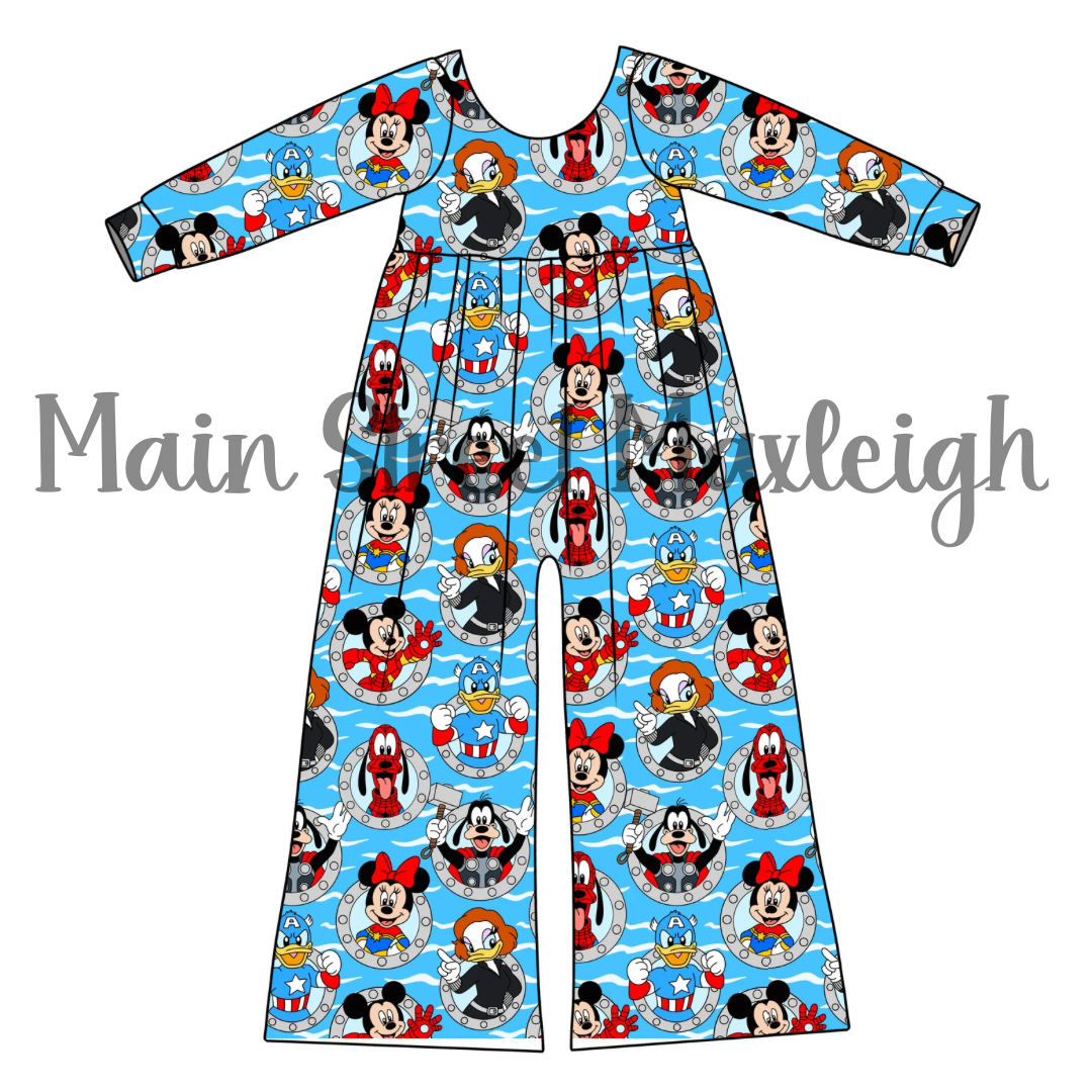 Hero Cruise Porthole Romper