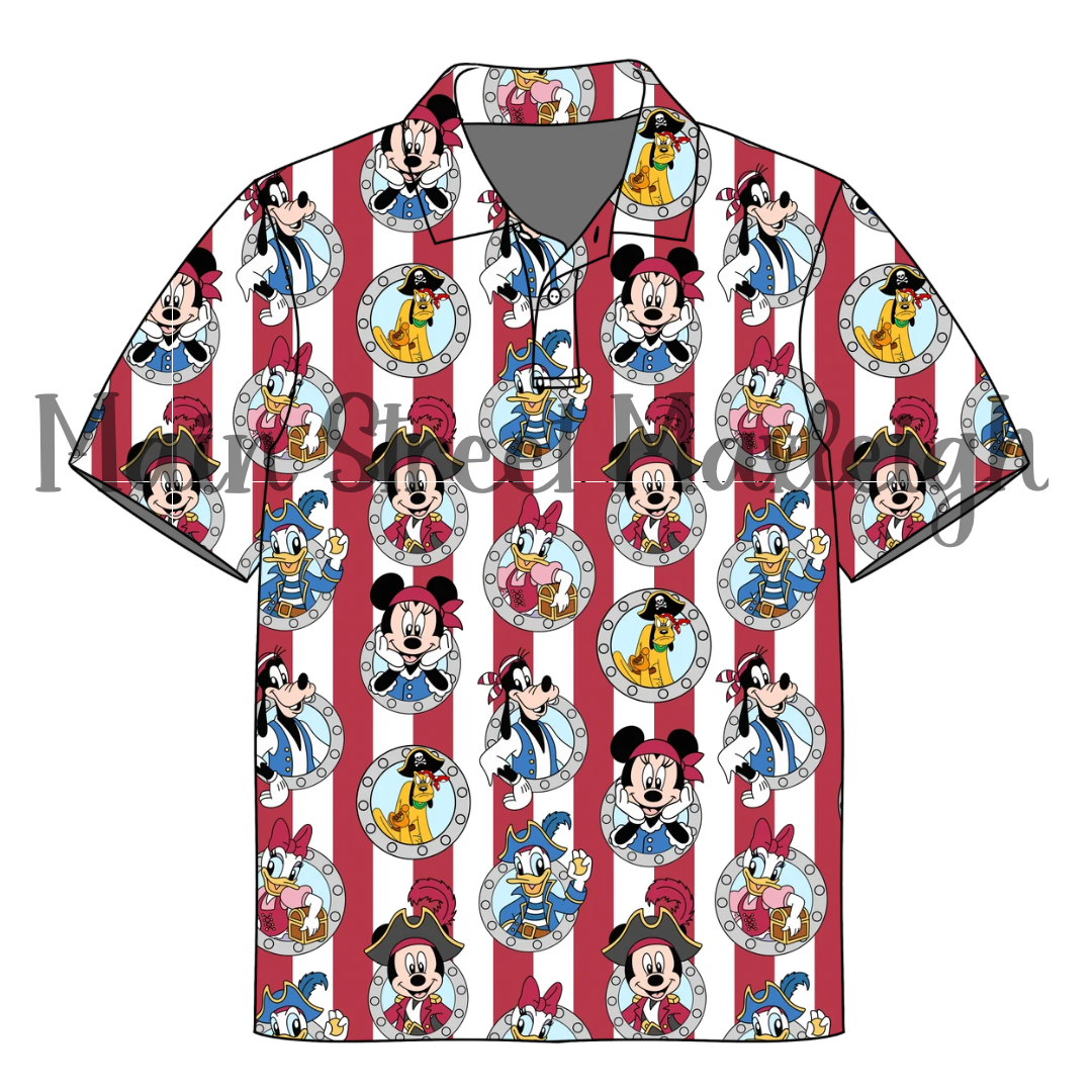Pirate Porthole cruise polo