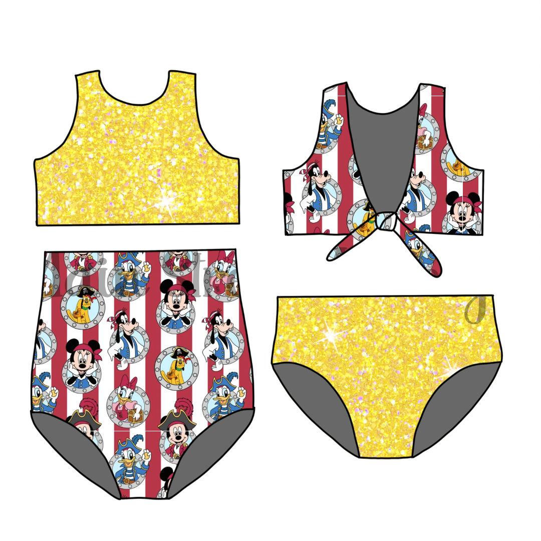Pirate Porthole Cruise Reversible swim
