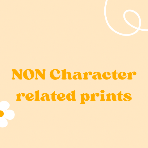Non character related prints