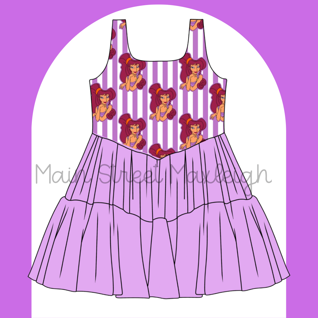 Meg stripe dress