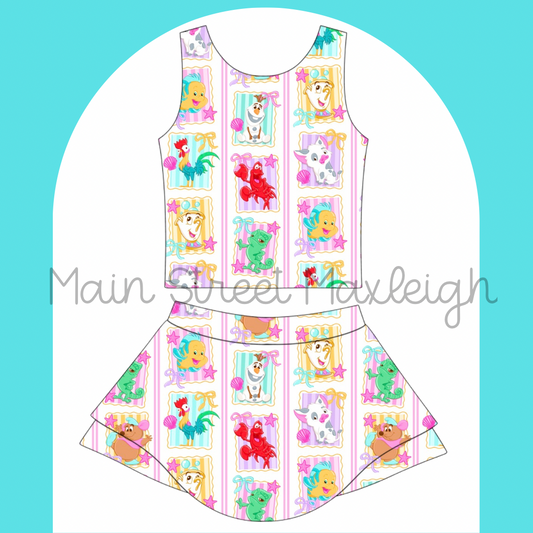 Framed sidekick yoga set