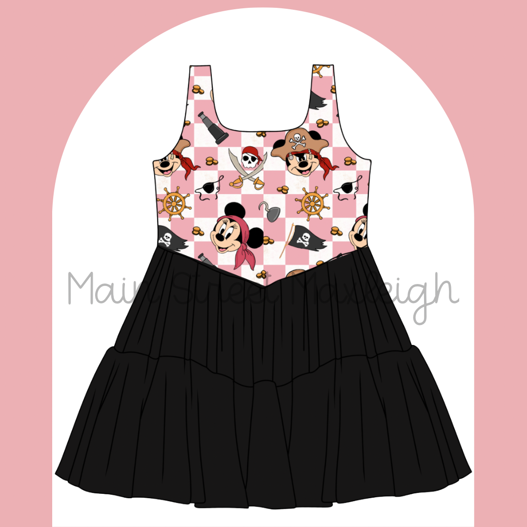 Pink Yoho dress