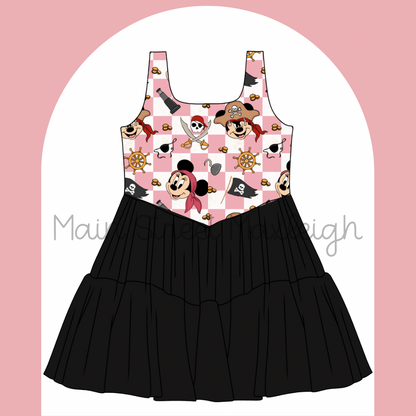 Pink Yoho dress