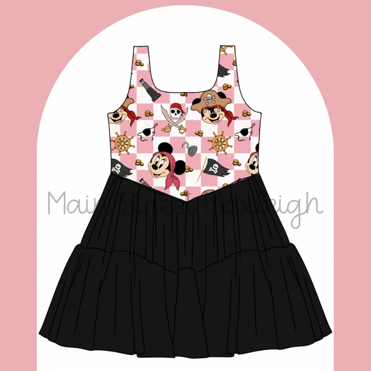 Pink Yoho dress