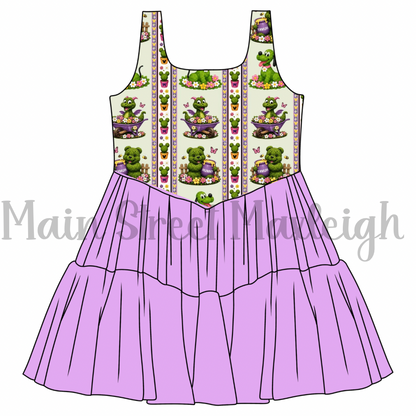 Flower Garden Mesh dress