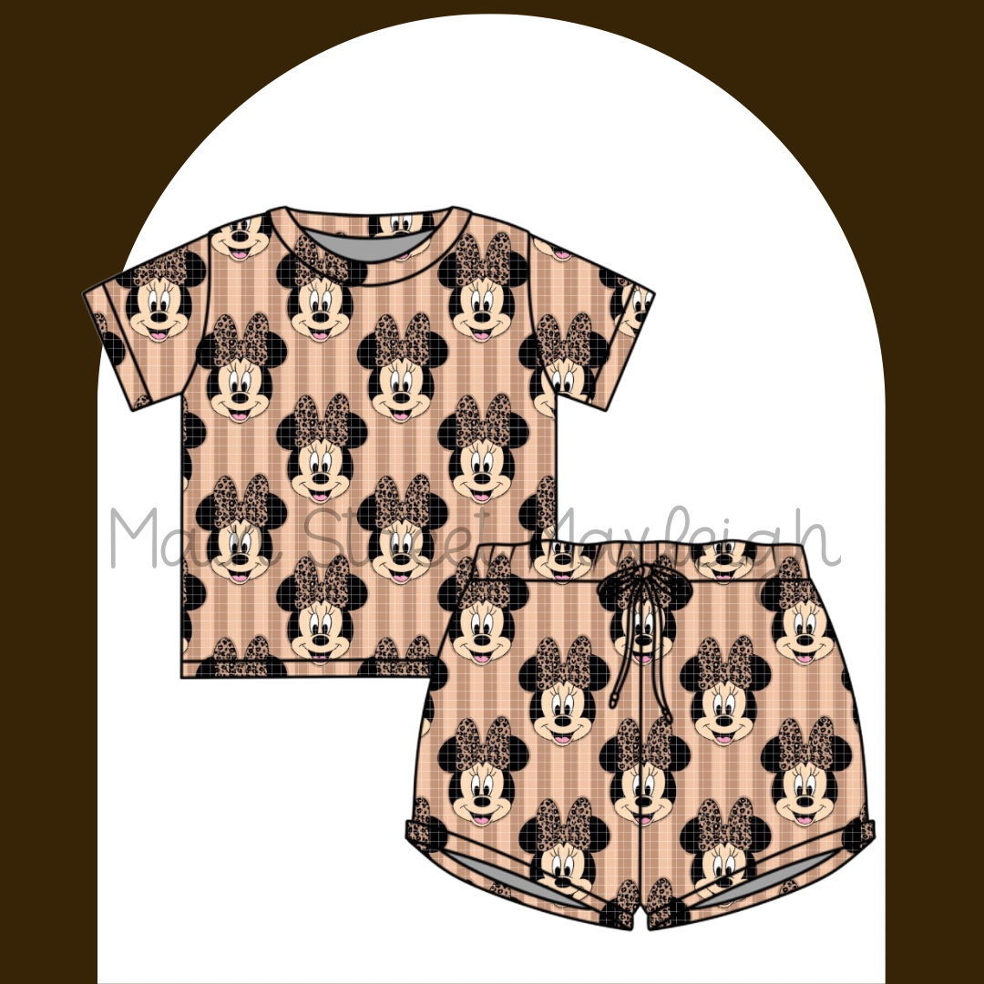 Safari bow waffle set