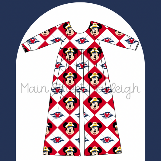 Captain mouse romper