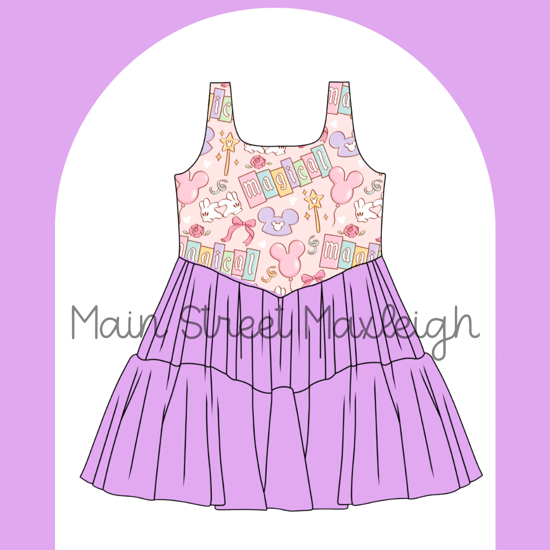 Adult medium magical dress RTS
