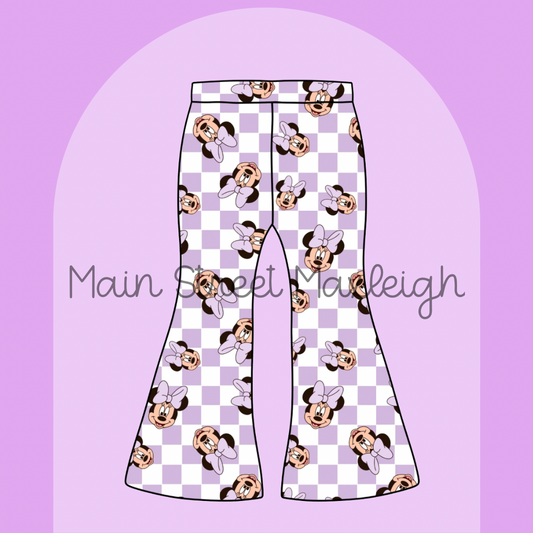 Minnie checkered Flares