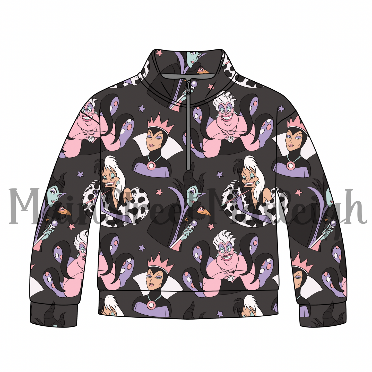 Villain half zip up