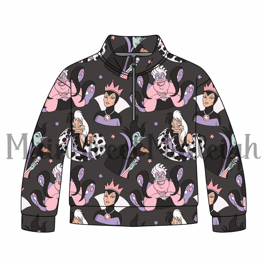 Villain half zip up