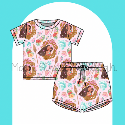 Island princess waffle set