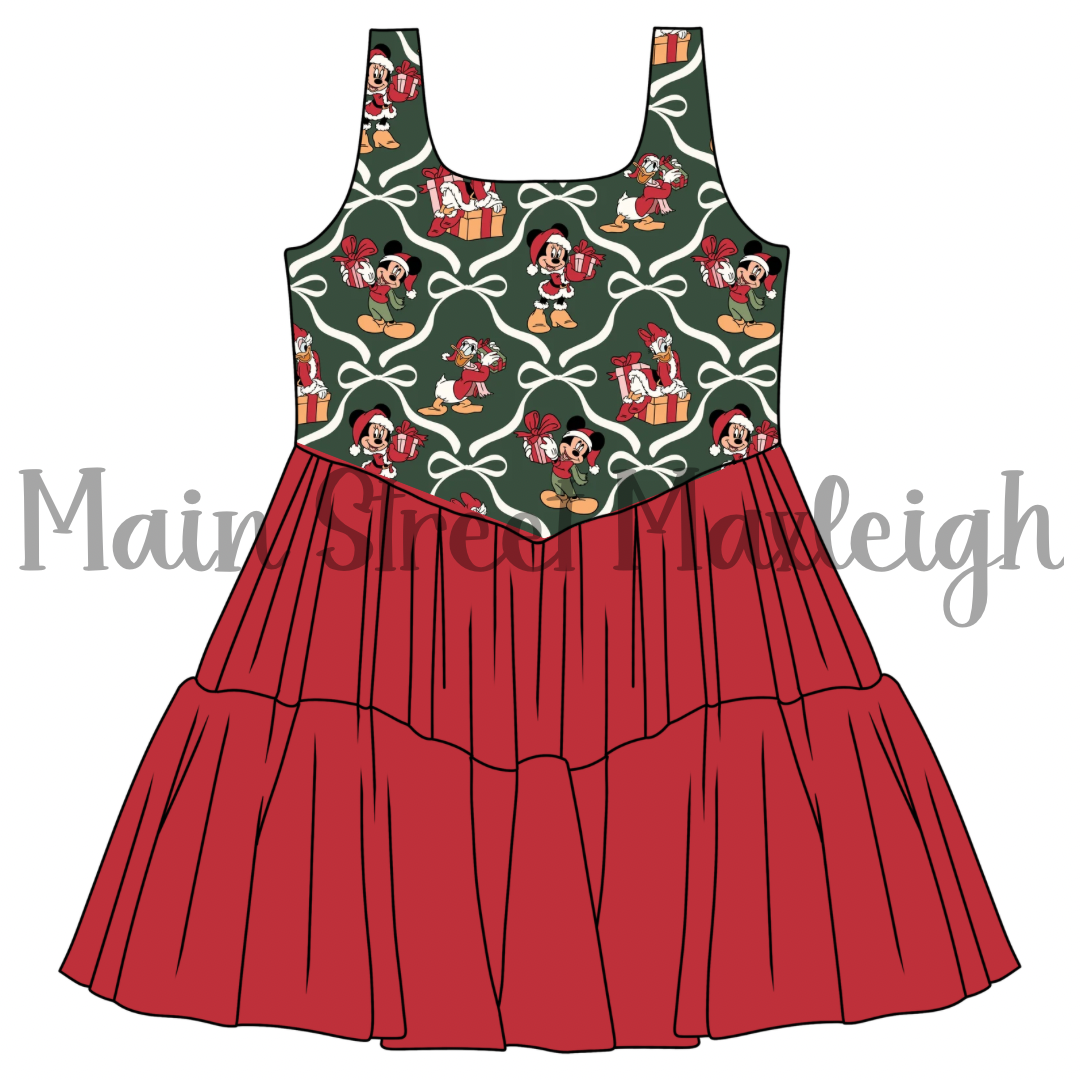 Christmas Bow dress