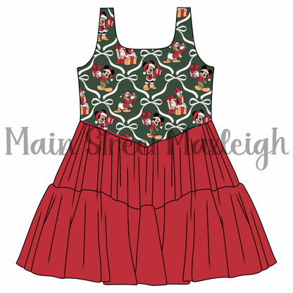 Christmas Bow dress