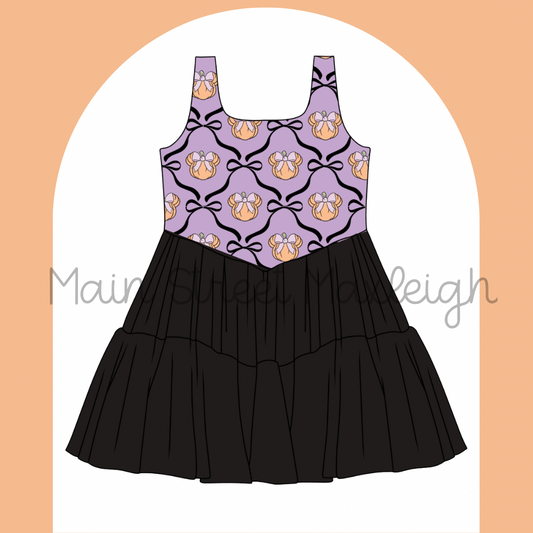 Mouse pumpkin Halloween dress