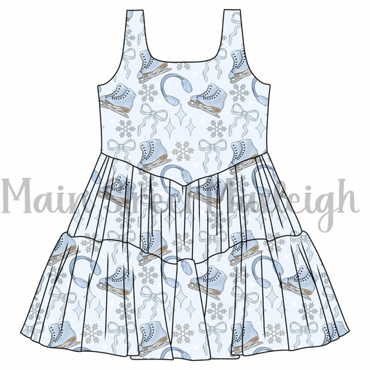 Skate mesh dress