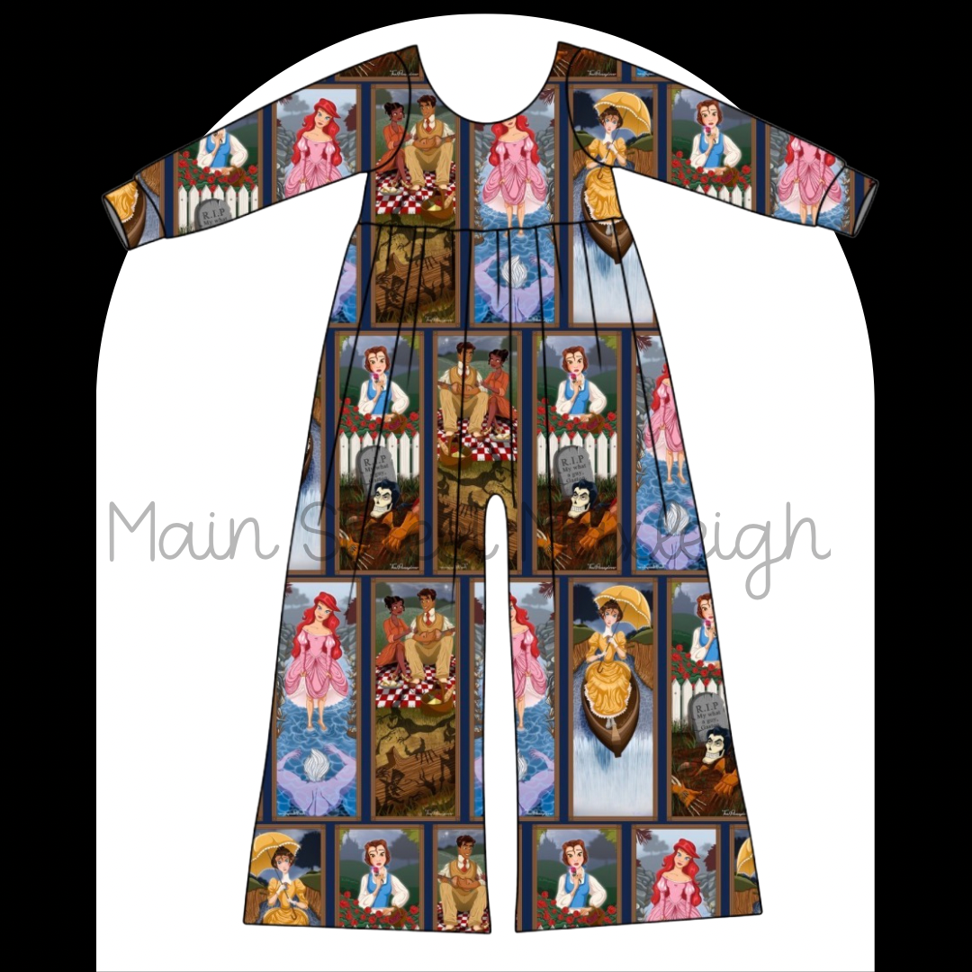 Haunted princess romper