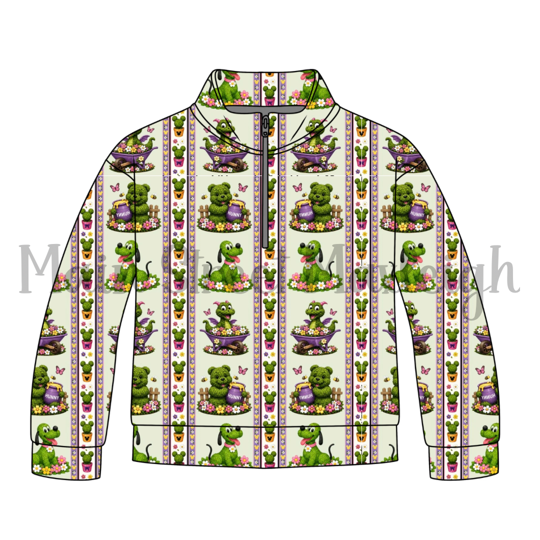Flower Garden Zip